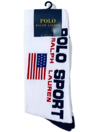 画像1: POLO RALPH LAUREN CLASSIC POLO SPORT CREW SOCKS