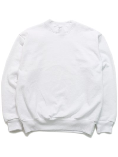 画像1: 【送料無料】LOS ANGELES APPAREL 14oz HEAVY FLEECE PULLOVER CREW-WHITE