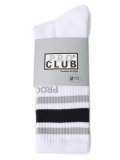 PRO CLUB STRIPE CREW SOCK WHITE/BLACK/GREY