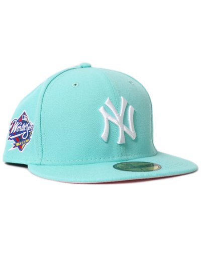 画像2: NEW ERA 59FIFTY CS YANKEES WS1998 UV/LT.PINK FBM