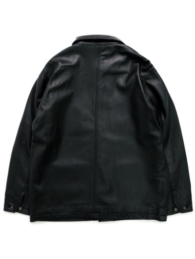 画像2: 【送料無料】SCHOTT LAMB LEATHER COVERALL