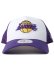 画像2: NEW ERA 9FORTY A-FRAME TRUCKER LAKERS WH/PU (2)