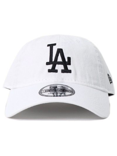 画像2: NEW ERA 9TWENTY CLOTH STRAP WASHED DODGERS WH/BK