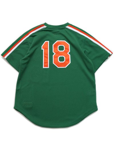 画像2: 【送料無料】MITCHELL & NESS AUTHENTIC MESH BP-DARRYL.S 88 #18 METS