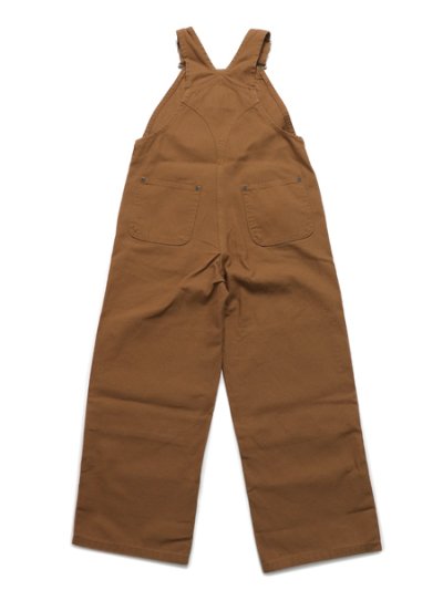 画像2: 【KIDS】CARHARTT KIDS CHILD CANVAS BIB OVERALL-C.BROWN