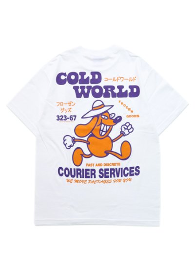 画像1: 【MEGA SALE】COLD WORLD FROZEN GOODS COURIER SERVICE TEE