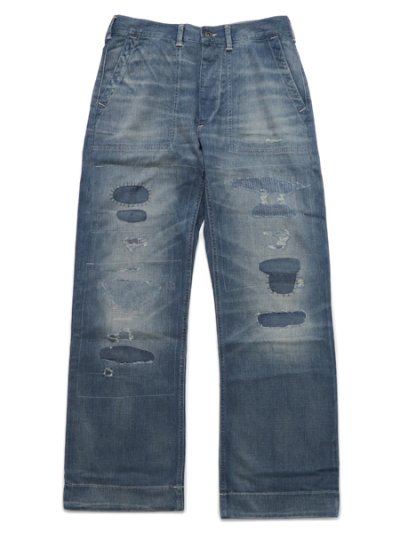 画像1: 【SALE】【送料無料】POLO RALPH LAUREN SAG HARBOR 02 WORK DISTRESSED JEAN