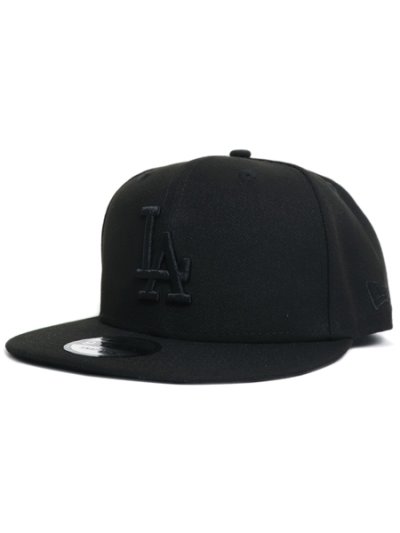 画像1: NEW ERA 9FIFTY LA DODGERS BLACK/BLACK