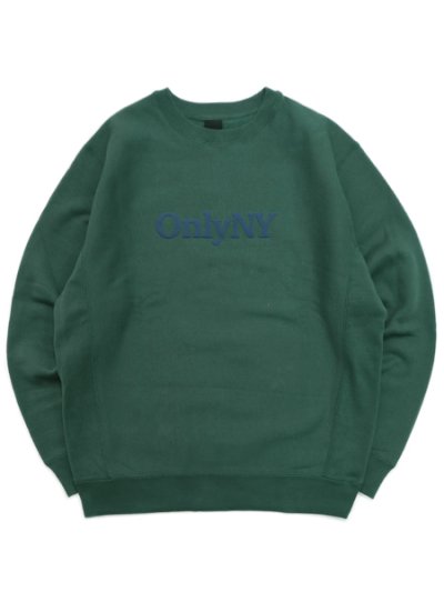 画像1: 【SALE】ONLY NY LODGE LOGO CREWNECK