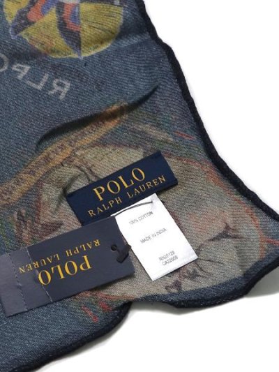 画像4: 【SALE】POLO RALPH LAUREN OUTDOOR PATCH PRINT SCARF