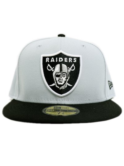 画像2: NEW ERA 59FIFTY NFL LAS VEGAS RAIDERS GREY/BLACK