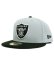 画像1: NEW ERA 59FIFTY NFL LAS VEGAS RAIDERS GREY/BLACK (1)