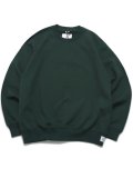 【SALE】【送料無料】REIGNING CHAMP MIDWEIGHT TERRY RELAXED CREWNECK-B.R.GRN