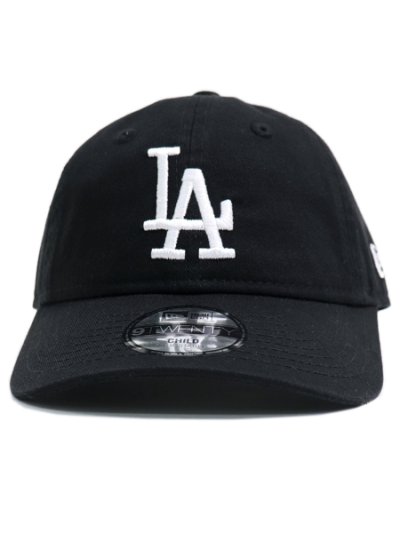 画像2: 【KIDS】NEW ERA KIDS CHILD 9TWENTY WASH DODGERS BLACK/WHITE