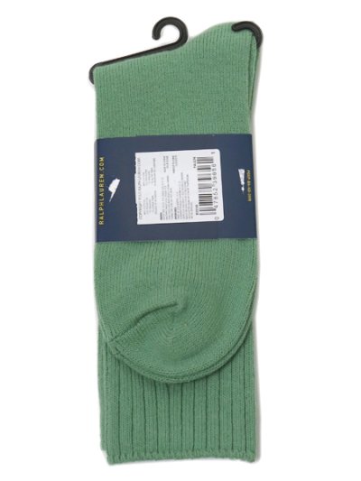 画像2: POLO RALPH LAUREN COTTON RIB CREW SOCKS