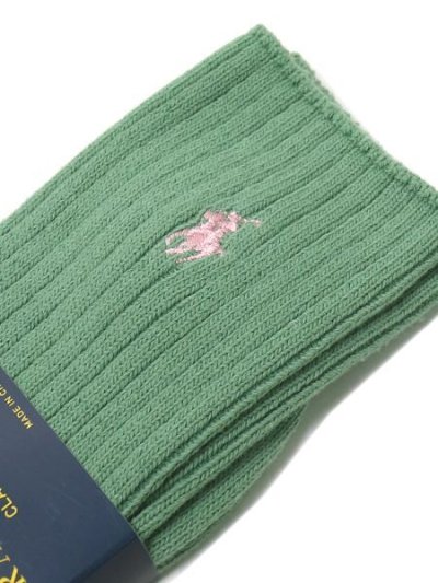 画像3: POLO RALPH LAUREN COTTON RIB CREW SOCKS