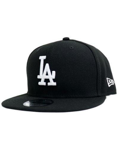 画像1: NEW ERA 9FIFTY LA DODGERS BLACK/WHITE