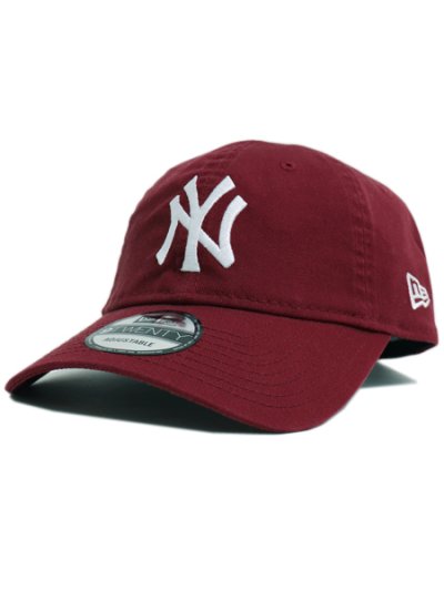 画像1: NEW ERA 9TWENTY CLOTH STRAP WASHED YANKEES CA/WH