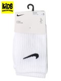 【KIDS】NIKE CHILD NIKE BACIS PACK CREW 3PK-WHITE