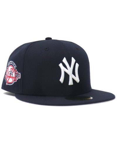 画像2: NEW ERA 59FIFTY CS YANKEES 100TH UV/GY FBM NV/RD