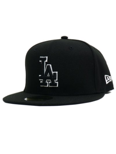 画像1: NEW ERA 59FIFTY LA DODGERS WHITE OUTLINE