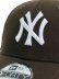 画像6: NEW ERA 9FORTY NEW YORK YANKEES BROWN/WHITE