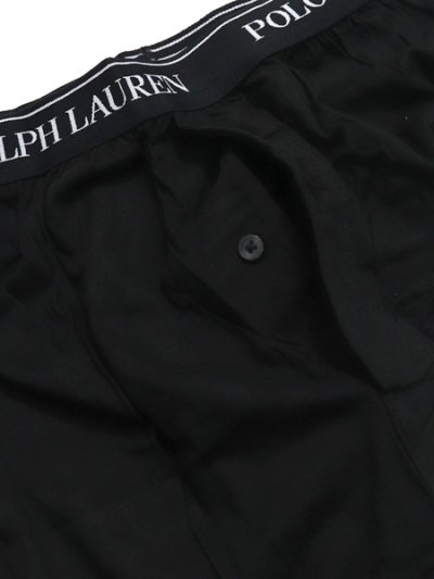 画像4: POLO RALPH LAUREN KNIT BOXER BLACK RED PP