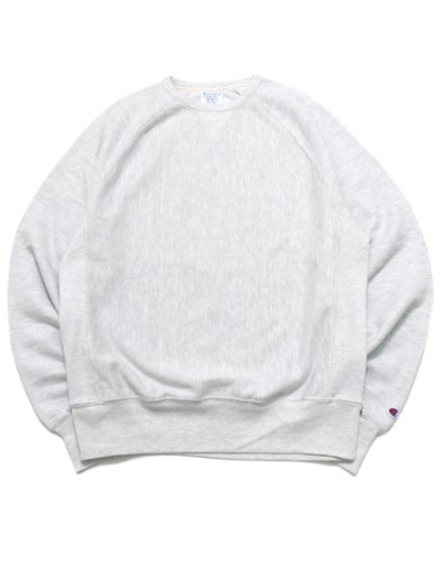 画像1: 【SALE】【送料無料】CHAMPION VINTAGE WASH RAGLAN CR SILVER GREY