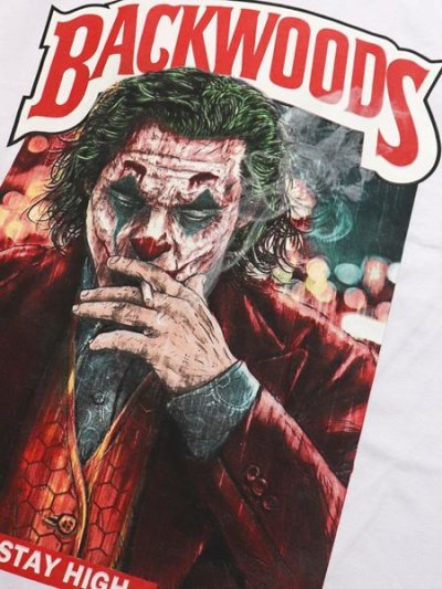 画像3: STREET WEAR SUPPLY BACKWOODS JOKER STAY HIGH TEE