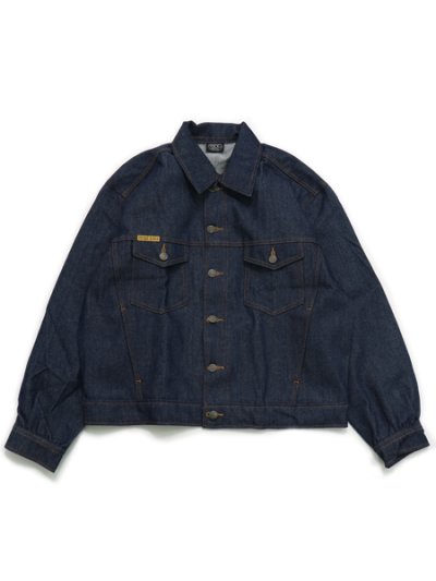 画像1: 【送料無料】PRISON BLUES RIGID WESTERN JACKET