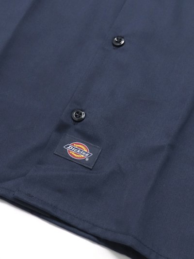 画像4: DICKIES S/S WORK SHIRT-NAVY BLUE