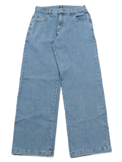 画像1: 【送料無料】DICKIES WINGVILLE LOOSE JEANS-LIGHT DENIM