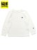 画像1: 【KIDS】CHAMPION KIDS US COTTON WAFFLE L/S TEE-OFF WHITE (1)