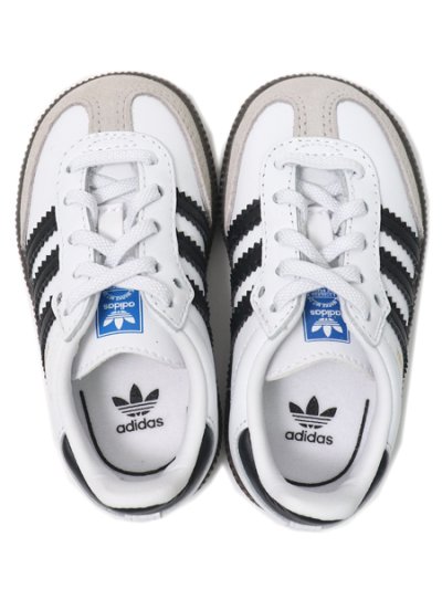 画像4: 【KIDS】ADIDAS SAMBA OG EL I CLOUD WHITE/CORE BLACK/GUM