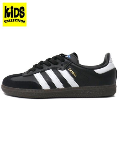 画像1: 【KIDS】ADIDAS SAMBA OG C CORE BLACK/CLOUD WHITE/GUM