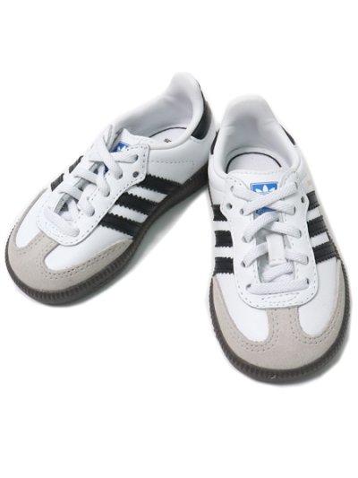 画像3: 【KIDS】ADIDAS SAMBA OG EL I CLOUD WHITE/CORE BLACK/GUM