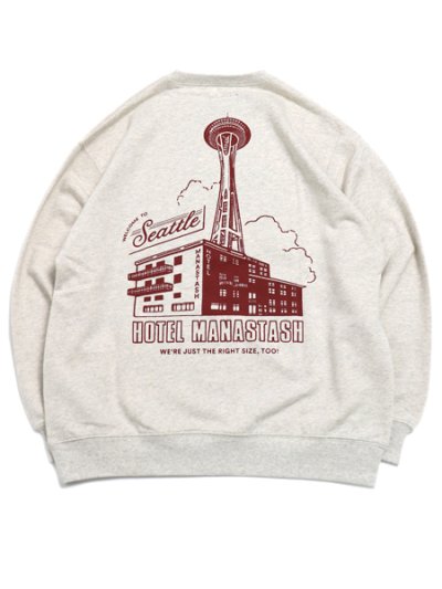 画像1: 【SALE】MANASTASH CiTee SWEAT HOTEL