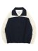 画像1: 【SALE】CONICHIWA bonjour NYLON TRACK JACKET NAVY/WH (1)