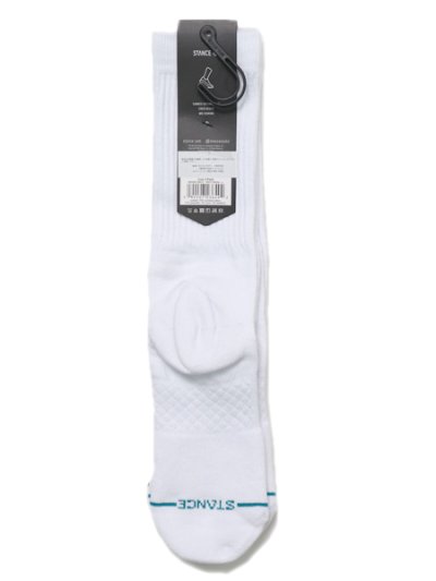 画像2: STANCE ICON 3 PACK+ SOCKS WHITE