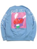 【SALE】【送料無料】SKOLOCT SKOLOCT CREWNECK SAX