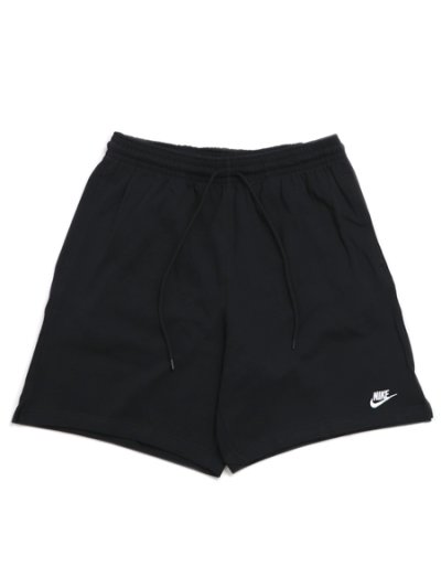 画像1: NIKE CLUB KNIT SHORT-BLACK/WHITE