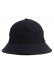 画像2: WHIMSY SOCKS 2 TONE BALL HAT BLACK (2)