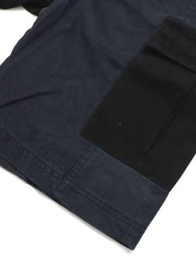 画像5: 【SALE】MR.REMAKE MAN REMAKE CARGO SHORTS BLACK ASSORT