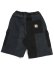 画像1: 【SALE】MR.REMAKE MAN REMAKE CARGO SHORTS BLACK ASSORT (1)