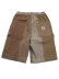 画像1: 【SALE】MR.REMAKE MAN REMAKE CARGO SHORTS BROWN ASSORT (1)