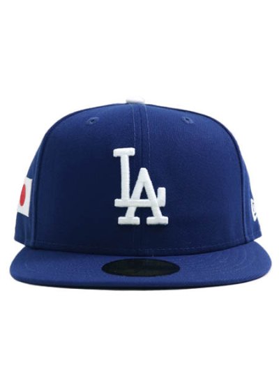 画像2: 【送料無料】NEW ERA 59FIFTY JAPAN FLAG UV/BLACK LA DODGERS