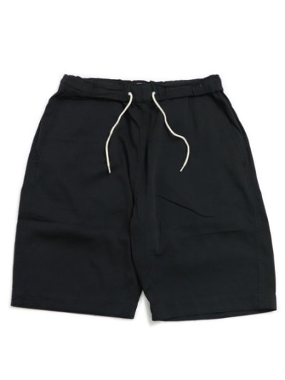 画像1: 【送料無料】SCHOTT CR SHORTS BLACK