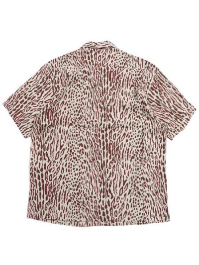 画像2: 【送料無料】SCHOTT RAYON SHIRT LEOPARD PINK