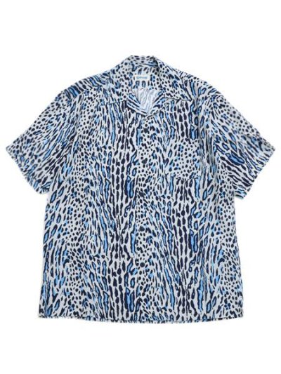 画像1: 【送料無料】SCHOTT RAYON SHIRT LEOPARD SACKS