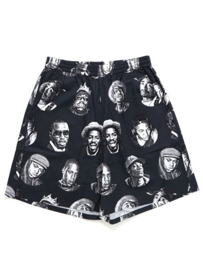 画像1: Rap Attack LEGENDS RAPPER SHORTS BLACK